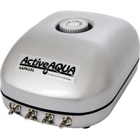 Hydrofarm AAPA15L 6-Watt 15-LPM Active Aqua Air Pump with 4 Outlets Hydrofarm AAPA15L 6-Watt 15-LPM Active Aqua Air Pump with 4 Outlets