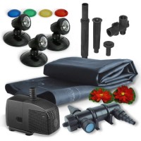Algreen Products 1, 200 Gallon Pond Kit with Lighting System Algreen Products 1, 200 Gallon Pond Kit with Lighting System