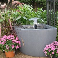 Algreen Products 35002 Hampton Urban Balcony Deck Pond with 500GPH Pump