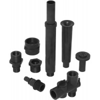 Algreen Products Fountain Nozzle Component Kit for Statuary Fountain Pumps and Pond Pumps, 3/4-Inch and 1/2-Inch