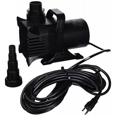 Algreen Products MaxFlo 20000 to 5500 GPH Pond and Waterfall Pump for Gardening