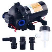 Amarine-made 12v Water Pressure Diaphragm Pump 18.9 L/min 5.0 Gpm 60 Psi - Caravan/rv/Boat/Marine Amarine-made 12v Water Pressure Diaphragm Pump 18.9 L/min 5.0 Gpm 60 Psi - Caravan/rv/Boat/Marine