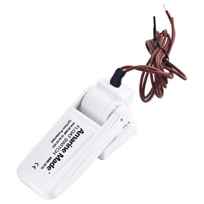 Amarine-made Marine Boat Bilge Pump Float Switch - White