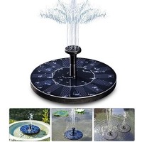 Ankway Solar Fountain Pump for Bird Bath 1.4W Freestanding Floating Solar Powered Fountain Pump for Garden, Tank, Pond, Pool and Birdbath 【Upgraded】 Ankway Solar Fountain Pump for Bird Bath 1.4W Freestanding Floating Solar Powered Fountain Pump for Garden, Tank, Pond, Pool and Birdbath 【Upgraded】