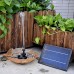 Anself 10V 5W Solar Power Brushless Water Pump Submersible Fountain Garden Pond Pump, Built-in Storage Battery, 200L/H Lift 150cm