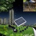 Anself 9V 2W Solar Power Water Pump for Landscape Pool Garden Fountains