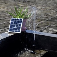 Anself 9V 2W Solar Power Water Pump for Landscape Pool Garden Fountains Anself 9V 2W Solar Power Water Pump for Landscape Pool Garden Fountains