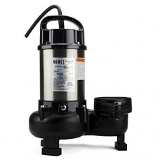 Aquascape 30391 Tsurumi 12pn Submersible Pump For Ponds, Skimmer Filters, And Pondless Waterfalls, 10,000 Gph