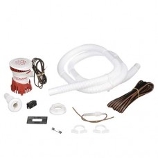 Attwood Corporation 4614-7 5' Hose with Clamps Bilge Pump Installation Kit