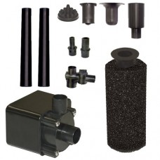 Beckett Corporation Pond Pump Kit with Prefilter and Nozzles, 600 GPH