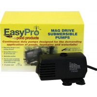EasyPro Pond Products EP120 Submersible Mag Drive Pond Pump, Max Flow 120 GPH EasyPro Pond Products EP120 Submersible Mag Drive Pond Pump, Max Flow 120 GPH