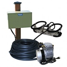 Kasco Marine RA1-PM Robust-Aire Diffused Aeration System with KM-60 Compressor and 1 Diffuser, Post Mount Cabinet