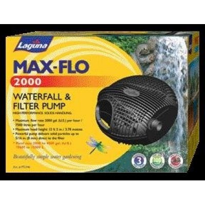 Laguna Water Garden - Max-flo Waterfall & Filter 2000 Gph - PT8244-PT346