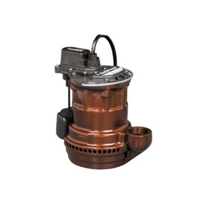 Liberty Pumps 247 VMF 1/4-Horse Power 1-1/2-Inch Discharge 240-Series Cast Iron Automatic Submersible Sump Pump with VMF Switch