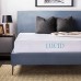 LUCID 10 Inch Gel Memory Foam Mattress - Dual-Layered - CertiPUR-US Certified - 10-Year Warranty - Short/RV Queen