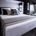 LUCID 10 Inch Gel Memory Foam Mattress - Dual-Layered - CertiPUR-US Certified - 10-Year Warranty - Short/RV Queen