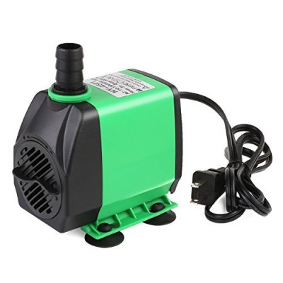 Pedy 800GPH (3000L/H) Submersible Water Pump for Pond, Aquarium, Fish Tank Fountain Water Quiet Pump Hydroponics, 24W