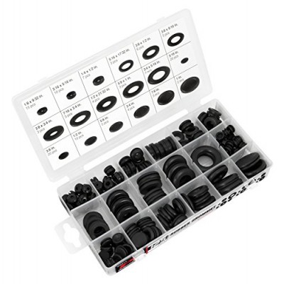 Performance Tool W5214 Rubber Grommet Assortment, 125-Piece