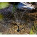 RivenAn Solar Pump for Water Fountain, Solar Powered Panel Kit Pool Garden Watering Submersible Pump, Birdbath Fountain