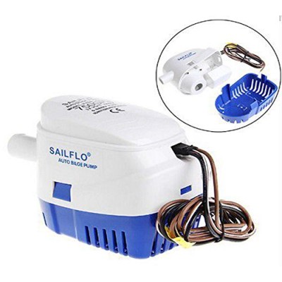 SAILFLO Automatic Bilge Pumps 750 GPH 12V DC All-in-one Marine Submersible Water Pump 4 Year Warranty Boat Auto Yacht RV