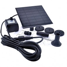 1.2 Watt Solar Power Water Pump Garden Fountain - for fountains, waterfalls and water displays