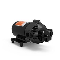 SEAFLO 24V DC 1.8 GPM 80 PSI 35-Series Diaphragm Water Pressure Pump for Marine Boat RV Caravan