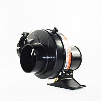 Seaflo In Line Bilge Air Blower 130CFM Boat Black Ventilation Marine 12V 2.5AMP by Seaflo