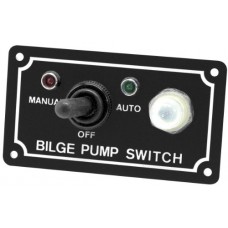 Shoreline Marine SL52268-X Bilge Pump 3 Way Switch (Black)