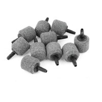 Uxcell 10-Piece Aquarium Cylinder Mini Bubble Air Stone, 21mm by 22mm, Gray Uxcell 10-Piece Aquarium Cylinder Mini Bubble Air Stone, 21mm by 22mm, Gray