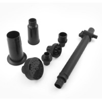 Uxcell Aquarium Pond Pump Hose Connector Fountain Waterfall Head Set Uxcell Aquarium Pond Pump Hose Connector Fountain Waterfall Head Set