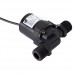 Water Circulation Pump, Solar DC 12V Hot Water Circulation Micro Pump Brushless Motor Water Pump