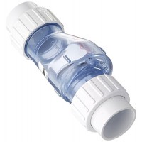 Zoeller 30-0041 50 psi PVC 2-Port Check Valve, 1-1/2" Zoeller 30-0041 50 psi PVC 2-Port Check Valve, 1-1/2"