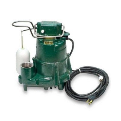 Zoeller 98-0001 115-Volts 1/2 Horse Power Model M98 Flow-Mate Automatic Cast Iron Single Phase Submersible Sump/Effluent Pump